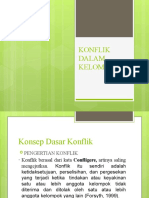 Konflik Dalam Kelompok