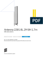 Antenna 2201 0L 2M 0H 1.7m: Capacity Compact Coverage