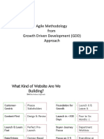 Agile Methodology From Growth Driven Development (GDD) Approach