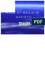 PDF Role of Media in Society