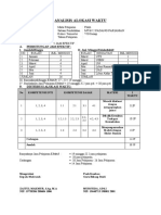 Analisis Alokasi Waktu 2