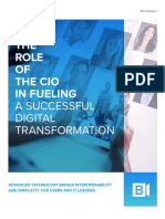The Role of The Cio in Fueling A Successful Digital Transformation