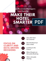 Make Their Hotel Smarter: 6 Ways Revenue Managers Use Data To