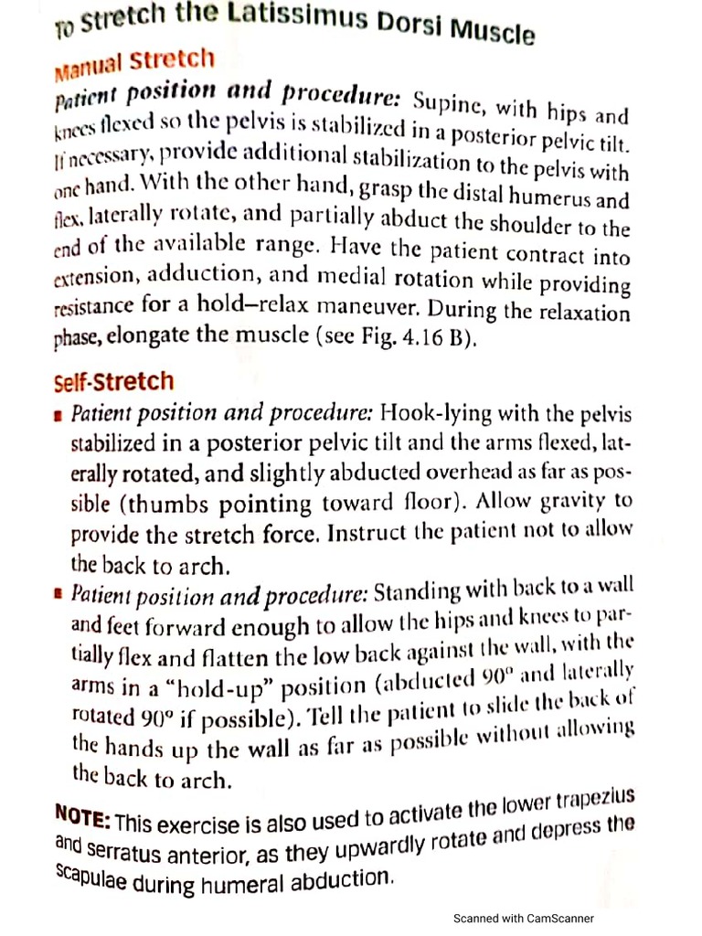 Stretching Practicals | PDF