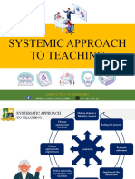 Systemic Approach To Teaching