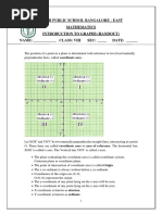 Introduction To Graphs Handout & Worksheet