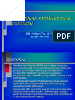 10-Pendidikan Karakter Anak Indonesia-Dr Parwoto