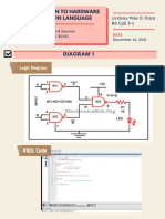 Introduction To Hardware Description Language: Diagram 1