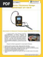 Ultrasonic Thickness Gauge NOVOTEST UT-1М-IP