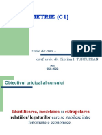 Econometrie Curs