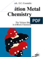 Transition Metal Chemistry - The Valence Shell in D-Block Chemistry - Gerloch