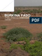 Burkina Faso: Jihadist Attack Kills Over A Hundred Civilians JUNE 2021