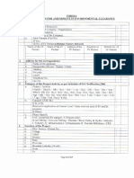 Application Amendment in Environmf, Ntal Clearance: T I Ifb