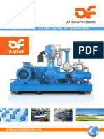 AF COMPRESSORS Oil Free Piston Compressors Capacities from 88 to 1942 CFM