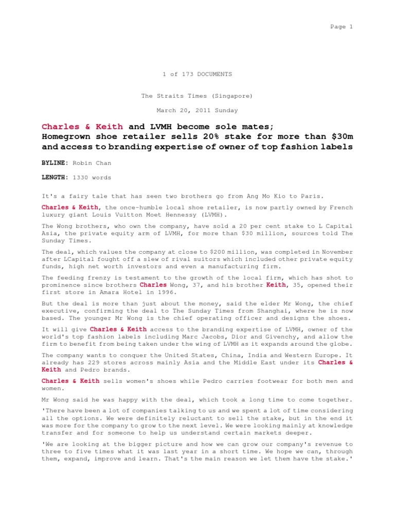 Charles keith catalog image