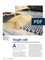 Tough Cell: Geosynthetic Reinforcement Shows Strong Promise