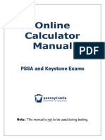 Online Calculator Manual