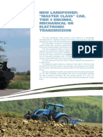 New Landpower: "Master Class" Cab, Tier 3 Engines, Mechanical or Electronic Transmission