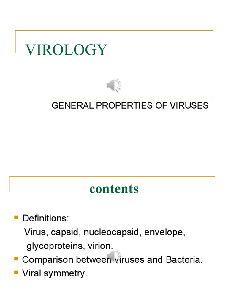 General Properties of Viruses Explained | PDF | Virus | Cell (Biology)