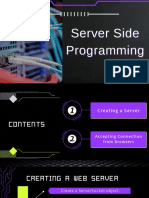 Server Side Programming