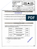Examen N 2021 2bac PC FR