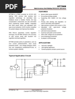 Description Features: High Accuracy, Dual Winding PSR AC-DC LED Driver