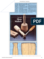 Wooden Mallet Plans 2 - WoodArchivist