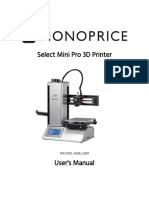 Select Mini Pro 3D Printer