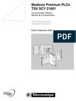 Modicon Premium Plcs TSX Scy 21601: Communication Module Module de Communication