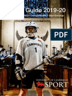 Cambridge Sports Guide 2019-20