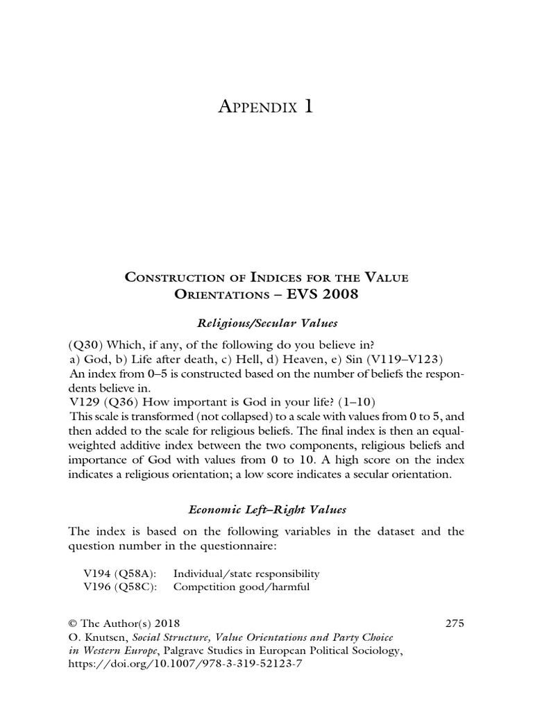 Social Structure Value Orientatio | PDF | Immigration | Sociology