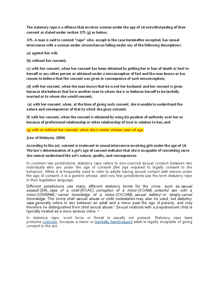 Research Criminal Rape Case | PDF | Rape | Human Reproduction