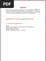 Download Electronic Warfare by Vijay Bhasker SN55071096 doc pdf