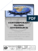 Contemporary Global Governance: Bulacan Polytechnic College
