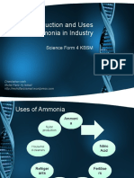8.2 Production & Uses of Ammonia in Industry