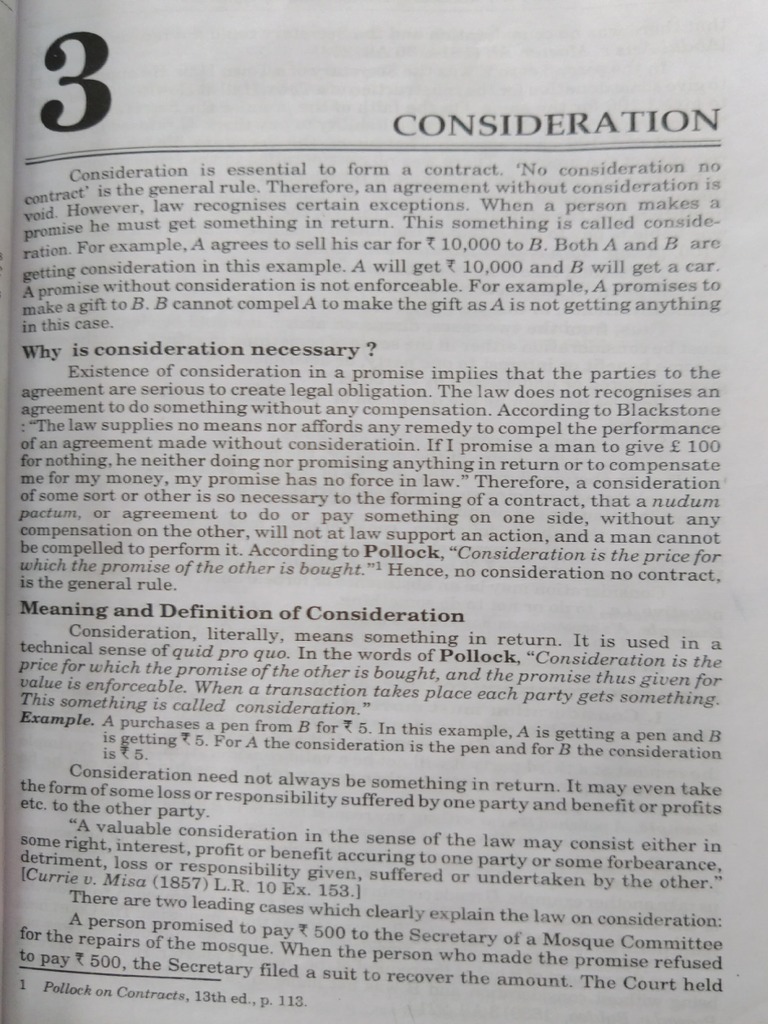 Understanding Contract Consideration | PDF | Justice | Crime & Violence
