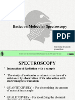 Physical Spectroscopy Basics