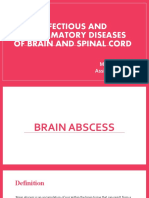 Infectious and Inflammatory Diseases of Brain and Spinal Cord