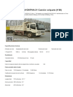 Camión volquete Foton Auman BJ3141DKPHA-31 especificaciones