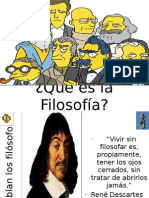 Qué es la Filosofía