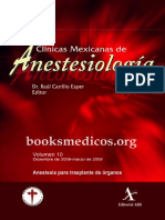 Anestesia en Trasplantes