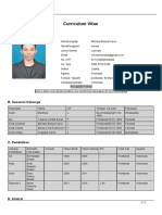 Contoh Biodata