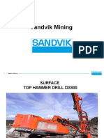 Sandvik DX800 Technical and Maintenance Training