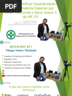 Calor Avaliação de Calor - Higiene Ocupacional