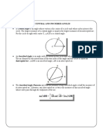 Firm Up: Central and Inscribed Angles