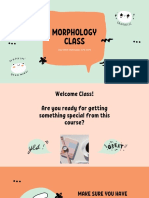 Morphology Class: Dzur Rif'ah Mahmudah, S.PD.,M.PD