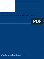 The Origins of The Volga Bulghars Studia