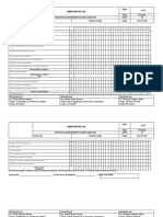 Registro Mantenimiento Cobas U601