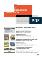 CAUE - Bibliographie Maison Écologique - Conception