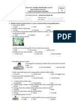 Akidah Akhlak Kls 1 Penilaian Akhir Semester